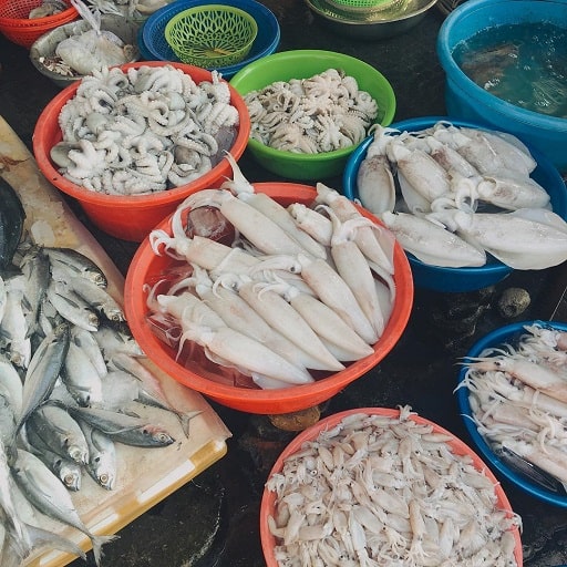 chợ hải sản Vũng Tàu